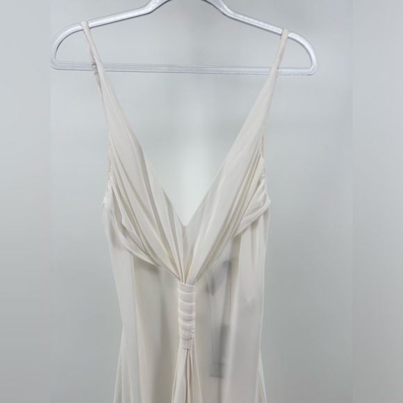 NWT Emilio Pucci White Knot Detail Sexy Wedding Dress Runway Gown US 10 IT 44 - Picture 6 of 16